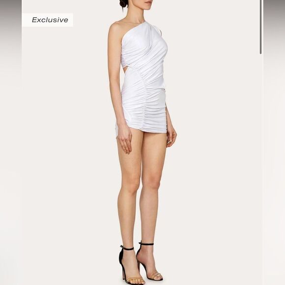 LaQuan Smith White Cut-Out Dress - Picture 5 of 6